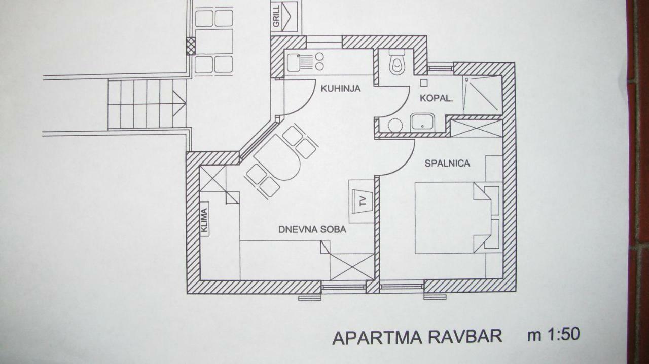 Apartma Ravbar Πορτορόζ Εξωτερικό φωτογραφία